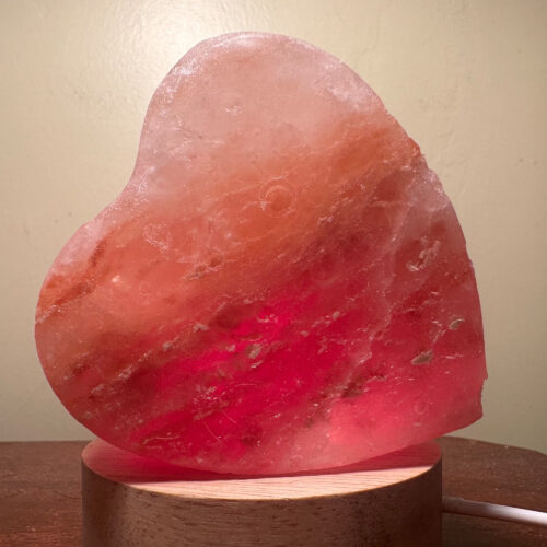 Himalayan Salt Crystal Smart Heart Package